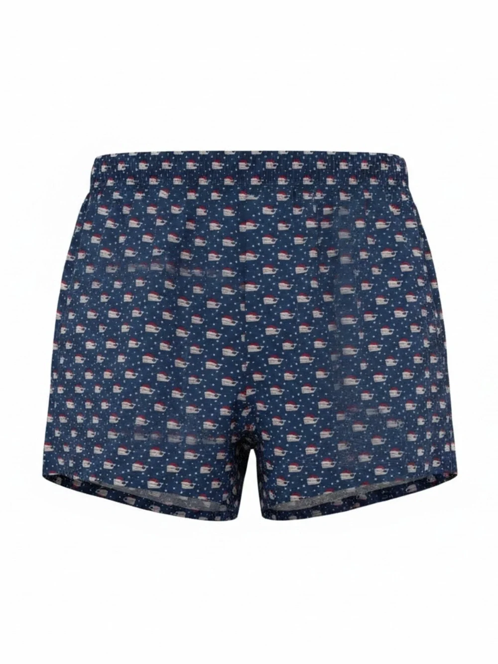 Vineyard Vines Navy Holiday Print Boxer Shorts